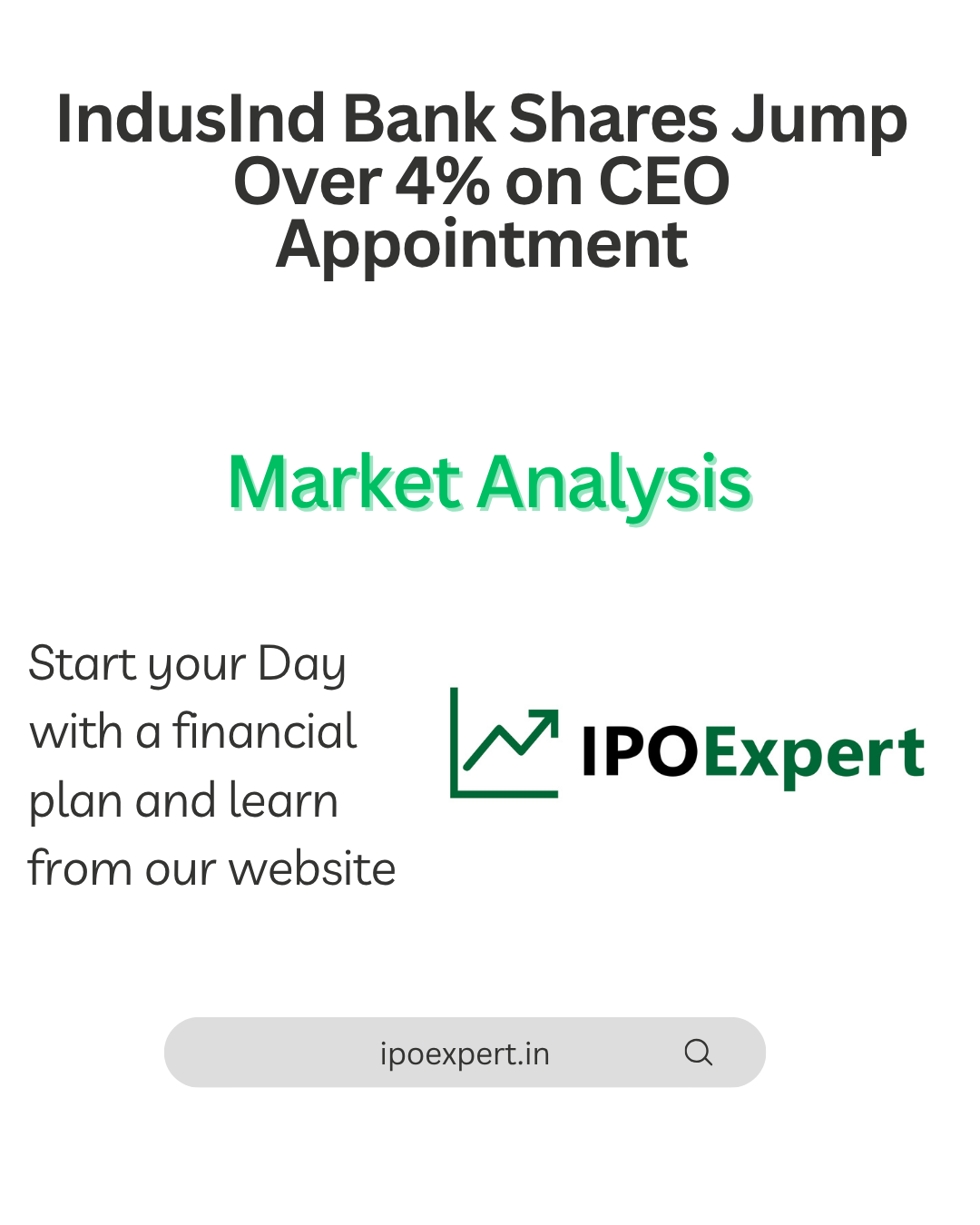 IndusInd Bank Shares Jump Over 4% on CEO Appointment