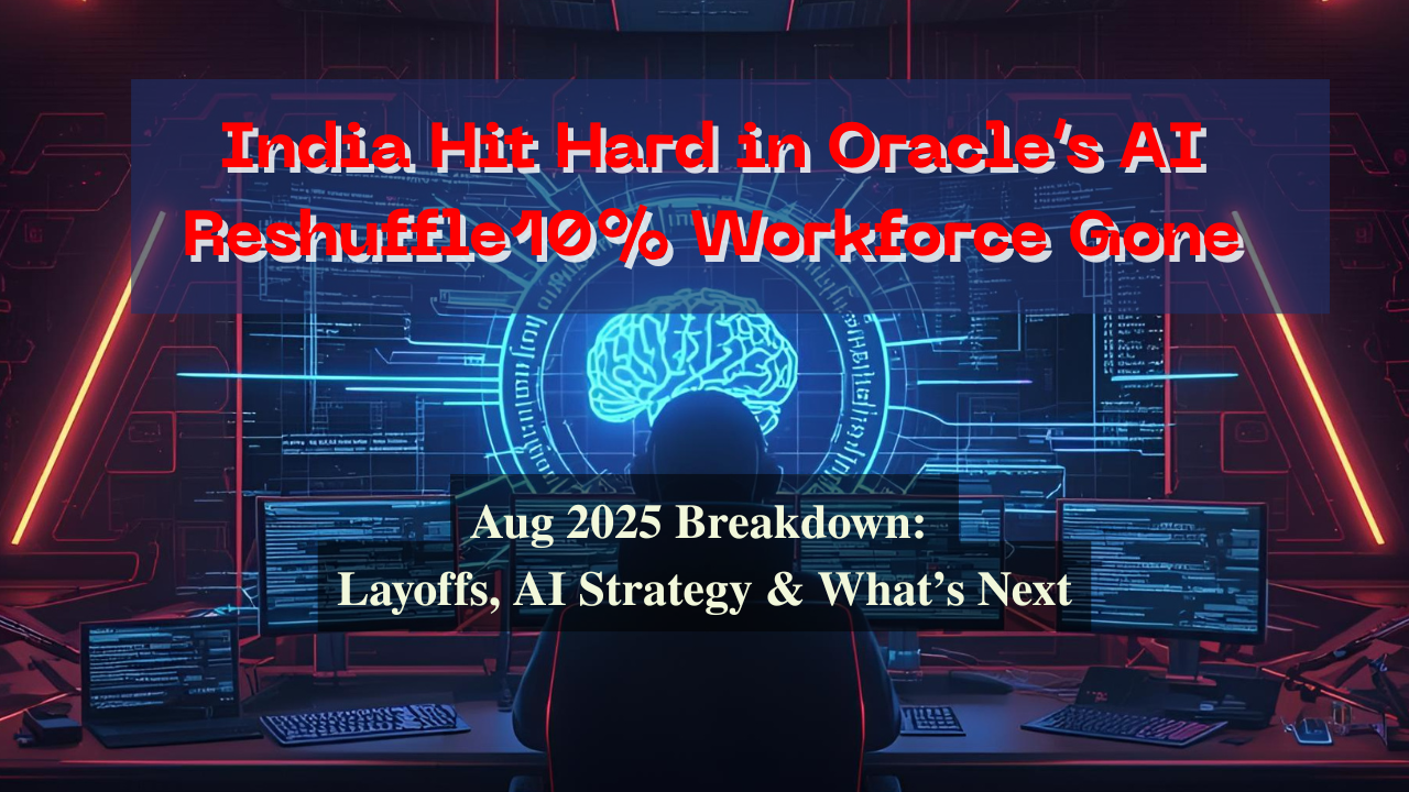 Oracle Lays Off 10% of India Workforce Amid AI Pivot: What It Means for Tech Talent and Investors