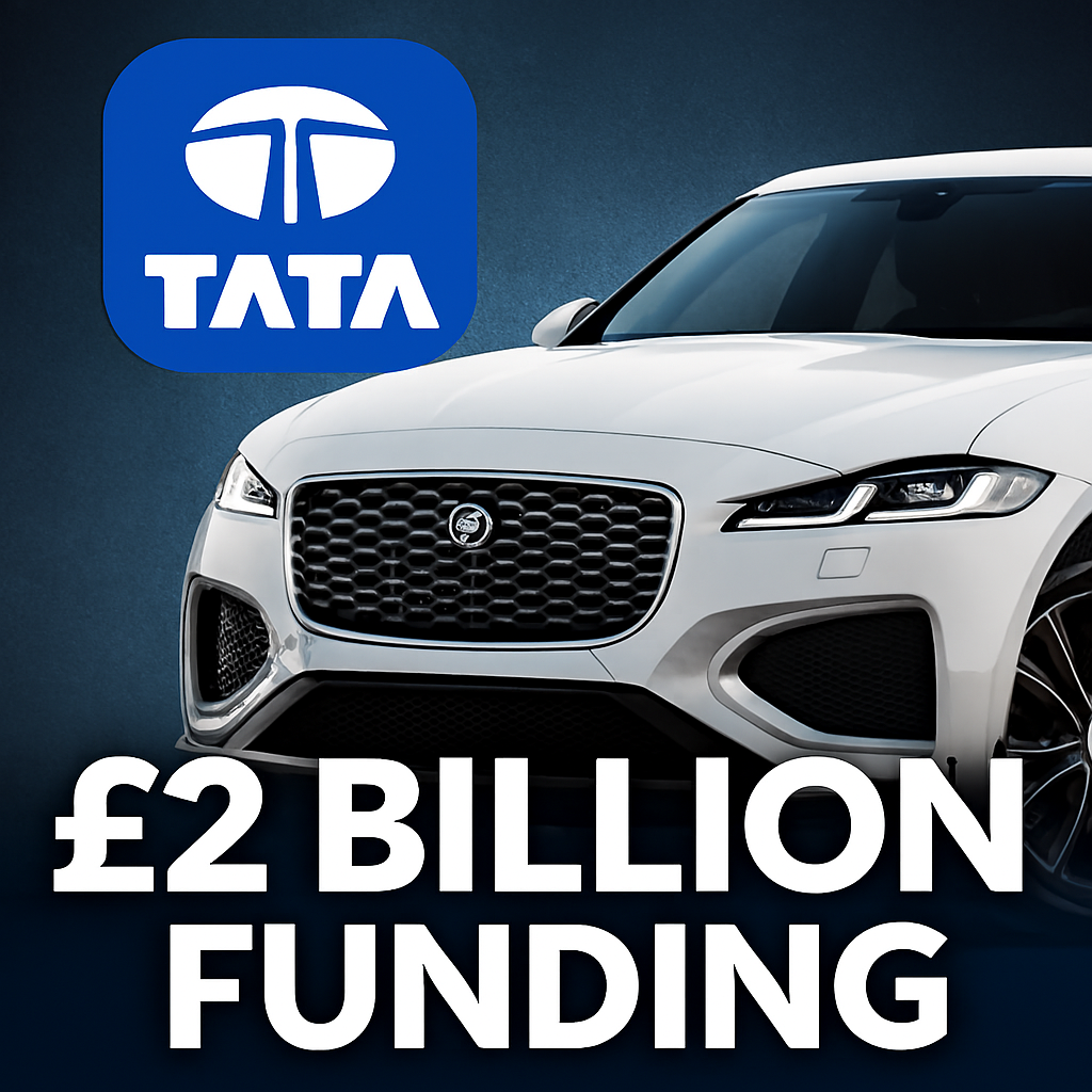 Tata’s Jaguar Land Rover Seeks £2 Billion to Strengthen Financial Resilience